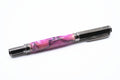 Vertex Fountain Pen - Purple Acrylic Swirl, Gunmetal Finish