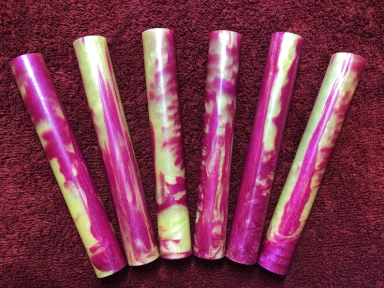 Raspberry Buttercup Pen Blank, CB004